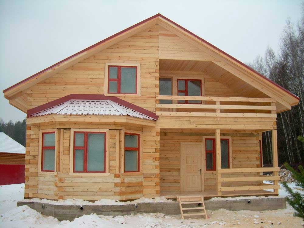 дом из бруса недостатки