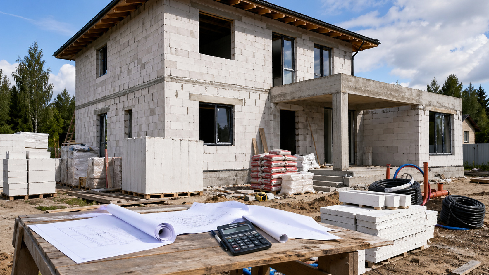 Из чего складывается реальная стоимость дома из газоблока, а не "цена за м²"