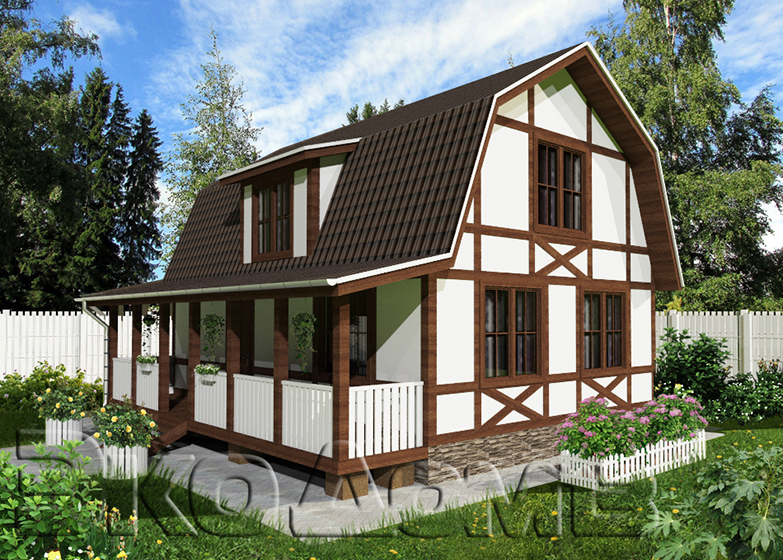 Дом (каркас) 12 (7,5х9 м) в Саранске
Дом (каркас) 12 (7,5х9 м)