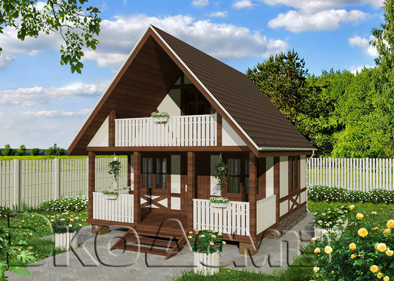 Дом (каркас) 1 (6х6 м) в Саранске
Дом (каркас) 1 (6х6 м)