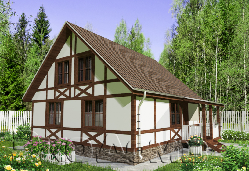Дом (каркас) № 15 (8х8,5 м) в Саранске
Дом (каркас) № 15 (8х8,5 м)