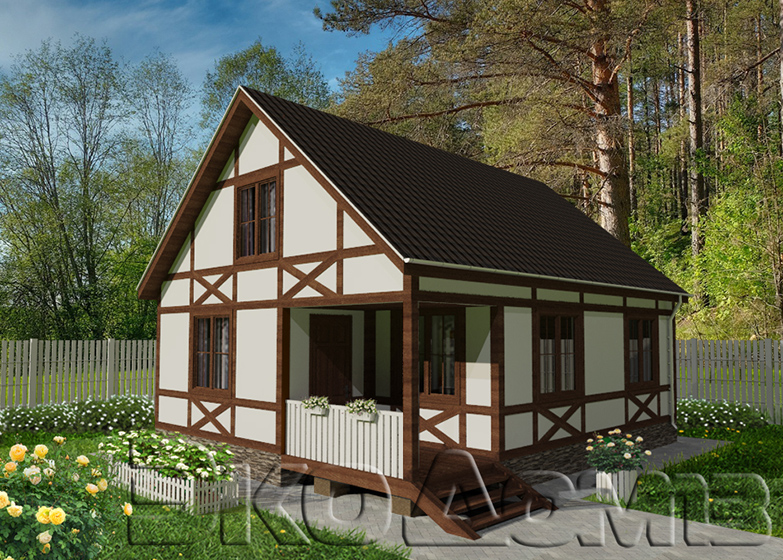 Дом (каркас) 13 (7,5х9 м) в Саранске
Дом (каркас) 13 (7,5х9 м)
