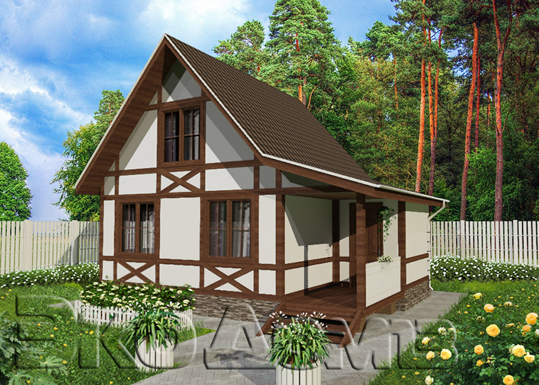 Дом (каркас) 3 (8х6 м) в Саранске
Дом (каркас) 3 (8х6 м)