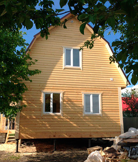 профилированный брус или бревно