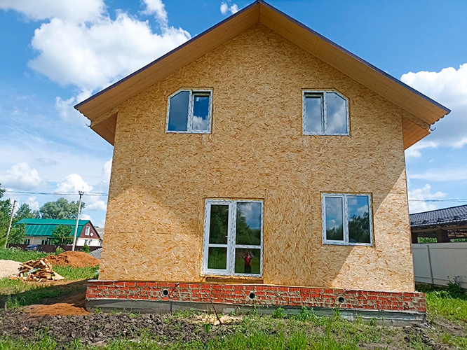 дом из бруса или каркасный сравнение